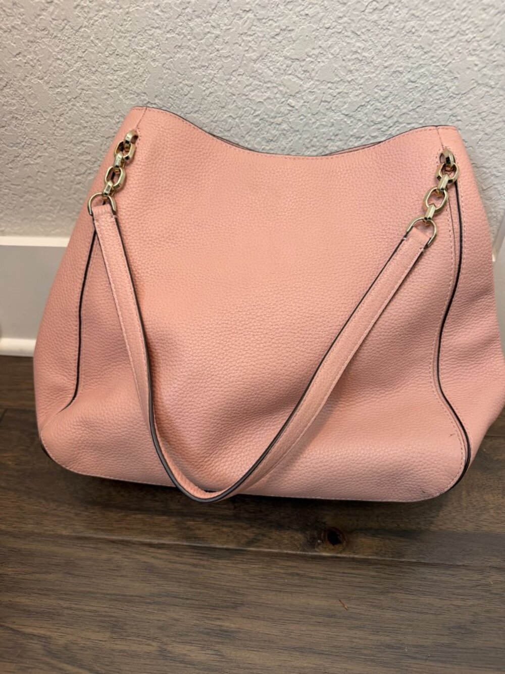 Kate Spade Hailey Pink Large Leather Shoulder Bag - Picture 6 of 10